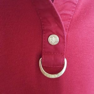 Lauren Ralph Lauren Tops - Lauren Ralph Lauren Basic Red Tee Lauren Ralph Lauren Tops - Lauren Ralph Lauren Basic Red Tee